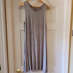 Old Navy Striped Sleeveless Dress